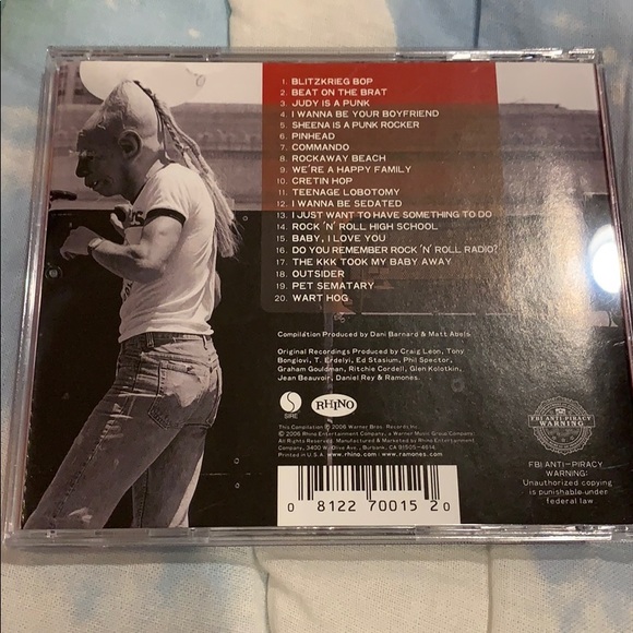 Ramones Greatest Hits CD - Picture 2 of 3